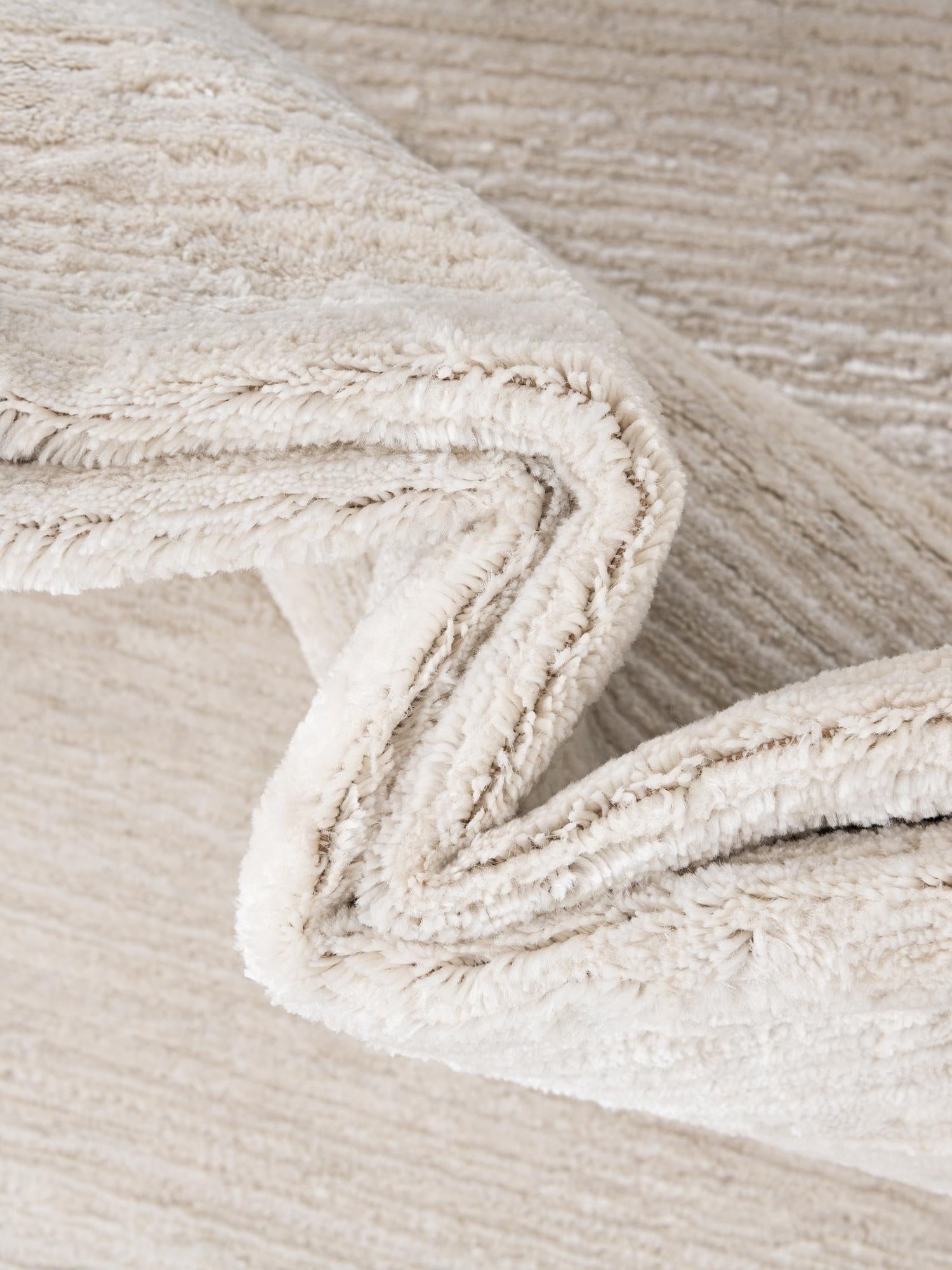 Ivory 2' x 3' Finsbury Rectangle Area Rug 60% Polypropylene & 40% Polyester Contemporary Carpet for Living Rooms, Dining, Offices for Sale at Rug Engine