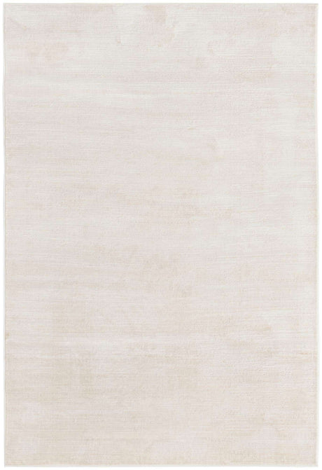Ivory 5' 3 x 8' Finsbury Rectangle Area Rug 60% Polypropylene & 40% Polyester Contemporary Carpet for Living Rooms, Dining, Offices for Sale at Rug Engine