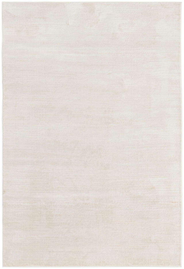 Ivory 5' 3 x 8' Finsbury Rectangle Area Rug 60% Polypropylene & 40% Polyester Contemporary Carpet for Living Rooms, Dining, Offices for Sale at Rug Engine