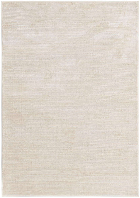 Ivory 4' x 6' Finsbury Rectangle Area Rug 60% Polypropylene & 40% Polyester Contemporary Carpet for Living Rooms, Dining, Offices for Sale at Rug Engine