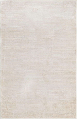 Ivory 3' 3 x 5' 3 Finsbury Rectangle Area Rug 60% Polypropylene & 40% Polyester Contemporary Carpet for Living Rooms, Dining, Offices for Sale at Rug Engine