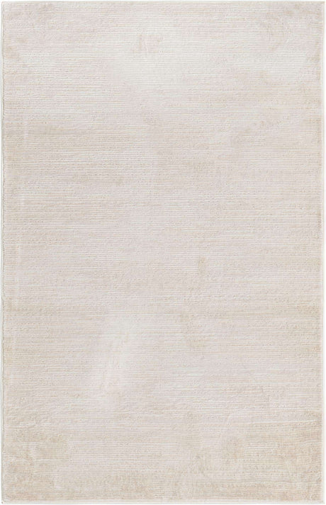 Ivory 3' 3 x 5' 3 Finsbury Rectangle Area Rug 60% Polypropylene & 40% Polyester Contemporary Carpet for Living Rooms, Dining, Offices for Sale at Rug Engine