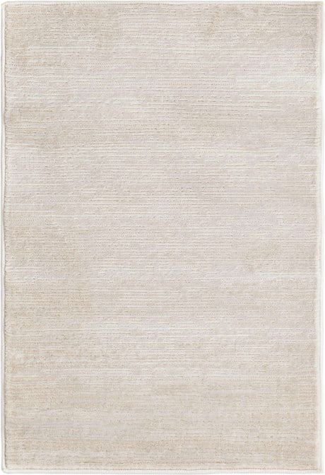 Ivory 2' x 3' Finsbury Rectangle Area Rug 60% Polypropylene & 40% Polyester Contemporary Carpet for Living Rooms, Dining, Offices for Sale at Rug Engine
