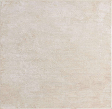Ivory 7' 10 x 7' 10 Finsbury Square Area Rug 60% Polypropylene & 40% Polyester Contemporary Carpet for Living Rooms, Dining, Offices for Sale at Rug Engine