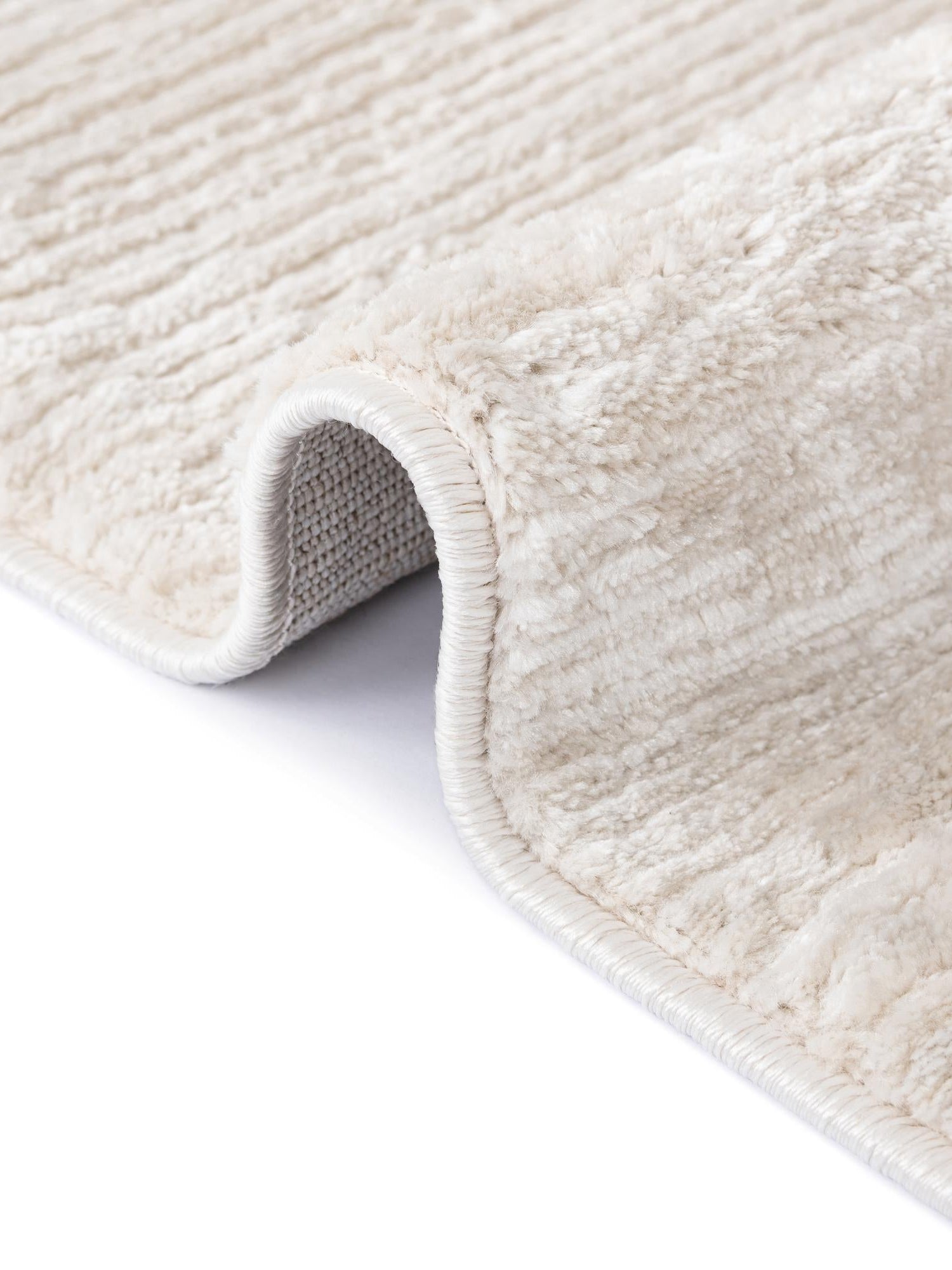 Ivory 2' x 9' 10 Finsbury Runner Area Rug 60% Polypropylene & 40% Polyester Contemporary Carpet for Living Rooms, Dining, Offices for Sale at Rug Engine