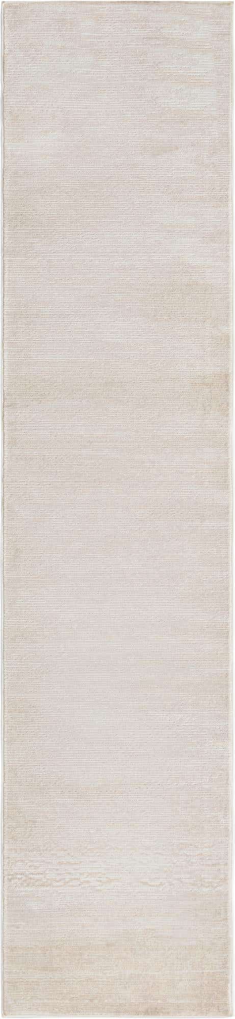 Ivory 2' x 9' 10 Finsbury Runner Area Rug 60% Polypropylene & 40% Polyester Contemporary Carpet for Living Rooms, Dining, Offices for Sale at Rug Engine