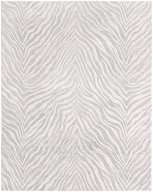 Gray and Ivory 7' 10 x 10' Finsbury Rectangle Area Rug 60% Polypropylene & 40% Polyester Contemporary Carpet for Living Rooms, Dining, Offices for Sale at Rug Engine