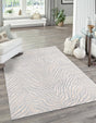 Gray and Ivory 2' x 3' Finsbury Rectangle Area Rug 60% Polypropylene & 40% Polyester Contemporary Carpet for Living Rooms, Dining, Offices for Sale at Rug Engine