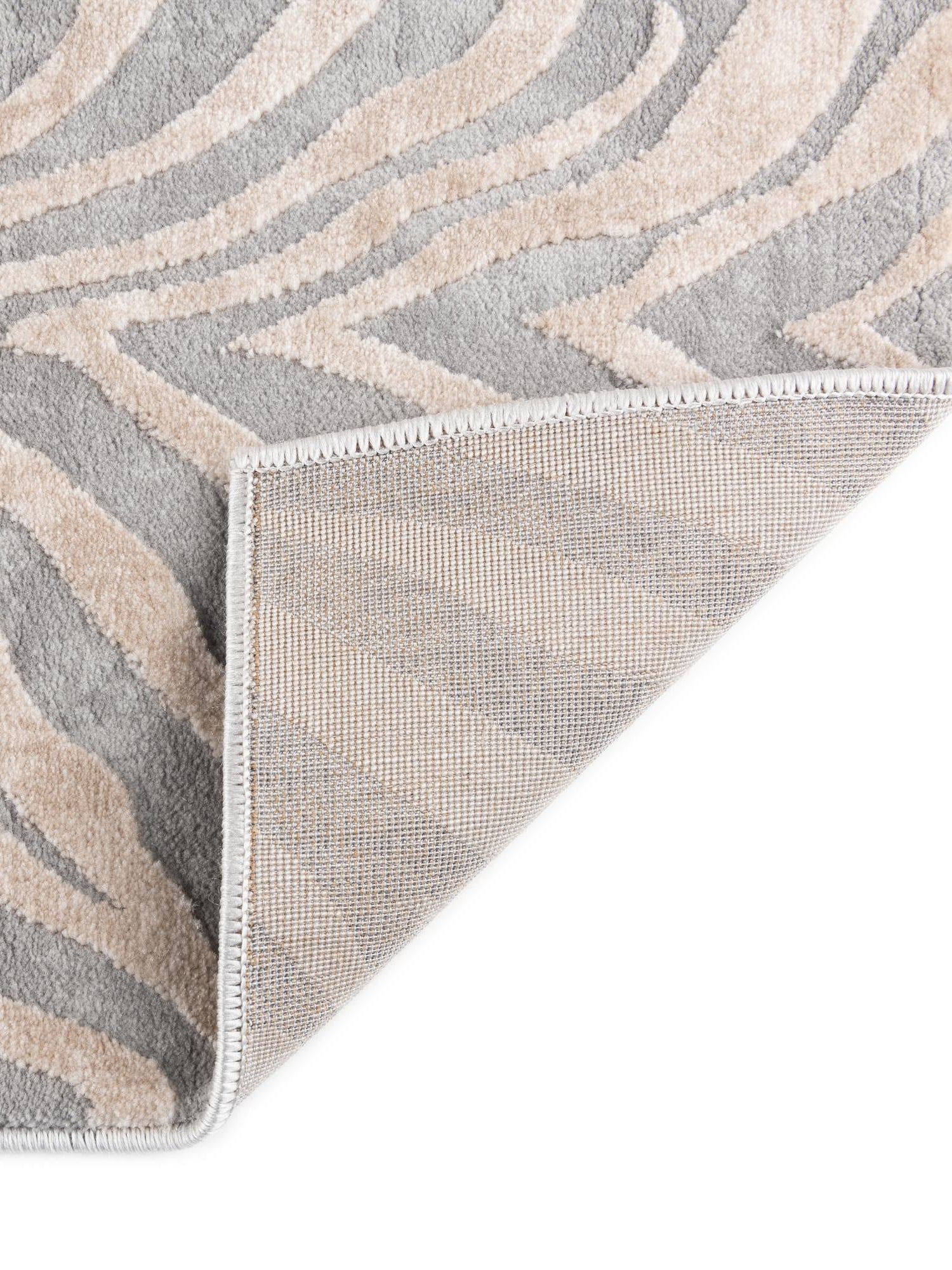 Gray and Ivory 7' 10 x 10' Finsbury Rectangle Area Rug 60% Polypropylene & 40% Polyester Contemporary Carpet for Living Rooms, Dining, Offices for Sale at Rug Engine