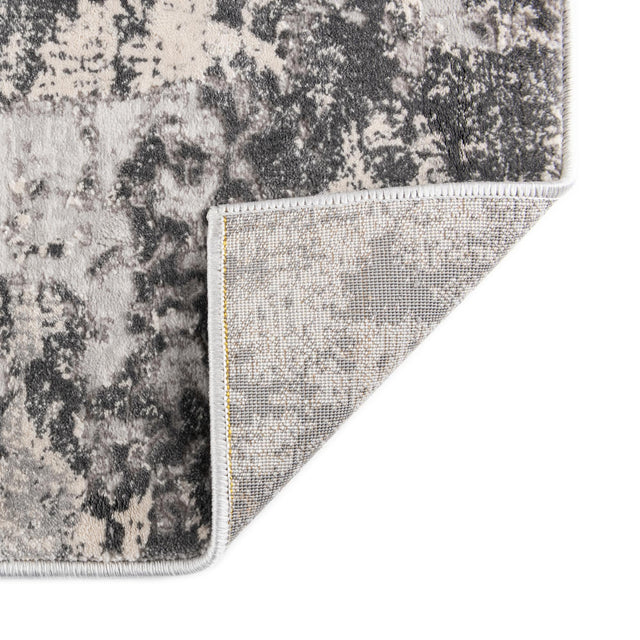Gray 2' x 3' Finsbury Rectangle Area Rug 60% Polypropylene & 40% Polyester Contemporary Carpet for Living Rooms, Dining, Offices for Sale at Rug Engine