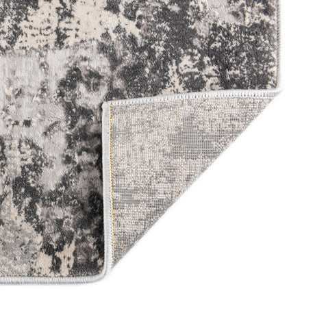 Gray 2' x 8' Finsbury Runner Area Rug 60% Polypropylene & 40% Polyester Contemporary Carpet for Living Rooms, Dining, Offices for Sale at Rug Engine