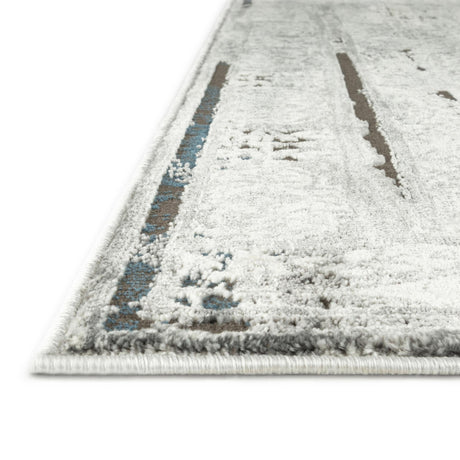 Multicolor 5' 3 x 8' Finsbury Rectangle Area Rug 60% Polypropylene & 40% Polyester Contemporary Carpet for Living Rooms, Dining, Offices for Sale at Rug Engine