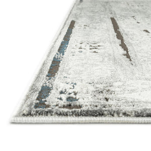 Multicolor 7' x 10' Finsbury Rectangle Area Rug 60% Polypropylene & 40% Polyester Contemporary Carpet for Living Rooms, Dining, Offices for Sale at Rug Engine