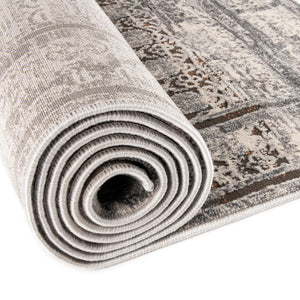 Multicolor 7' 10 x 10' Finsbury Oval Area Rug 60% Polypropylene & 40% Polyester Contemporary Carpet for Living Rooms, Dining, Offices for Sale at Rug Engine