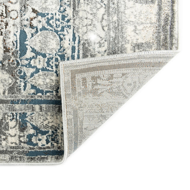 Multicolor 5' 3 x 5' 3 Finsbury Octagon Area Rug 60% Polypropylene & 40% Polyester Contemporary Carpet for Living Rooms, Dining, Offices for Sale at Rug Engine