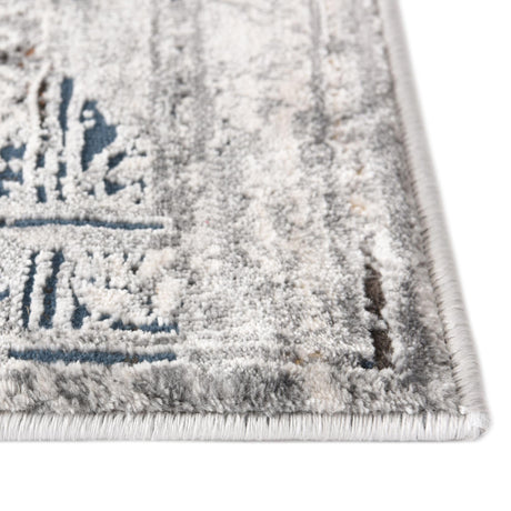 Multicolor 2' x 9' 10 Finsbury Runner Area Rug 60% Polypropylene & 40% Polyester Contemporary Carpet for Living Rooms, Dining, Offices for Sale at Rug Engine