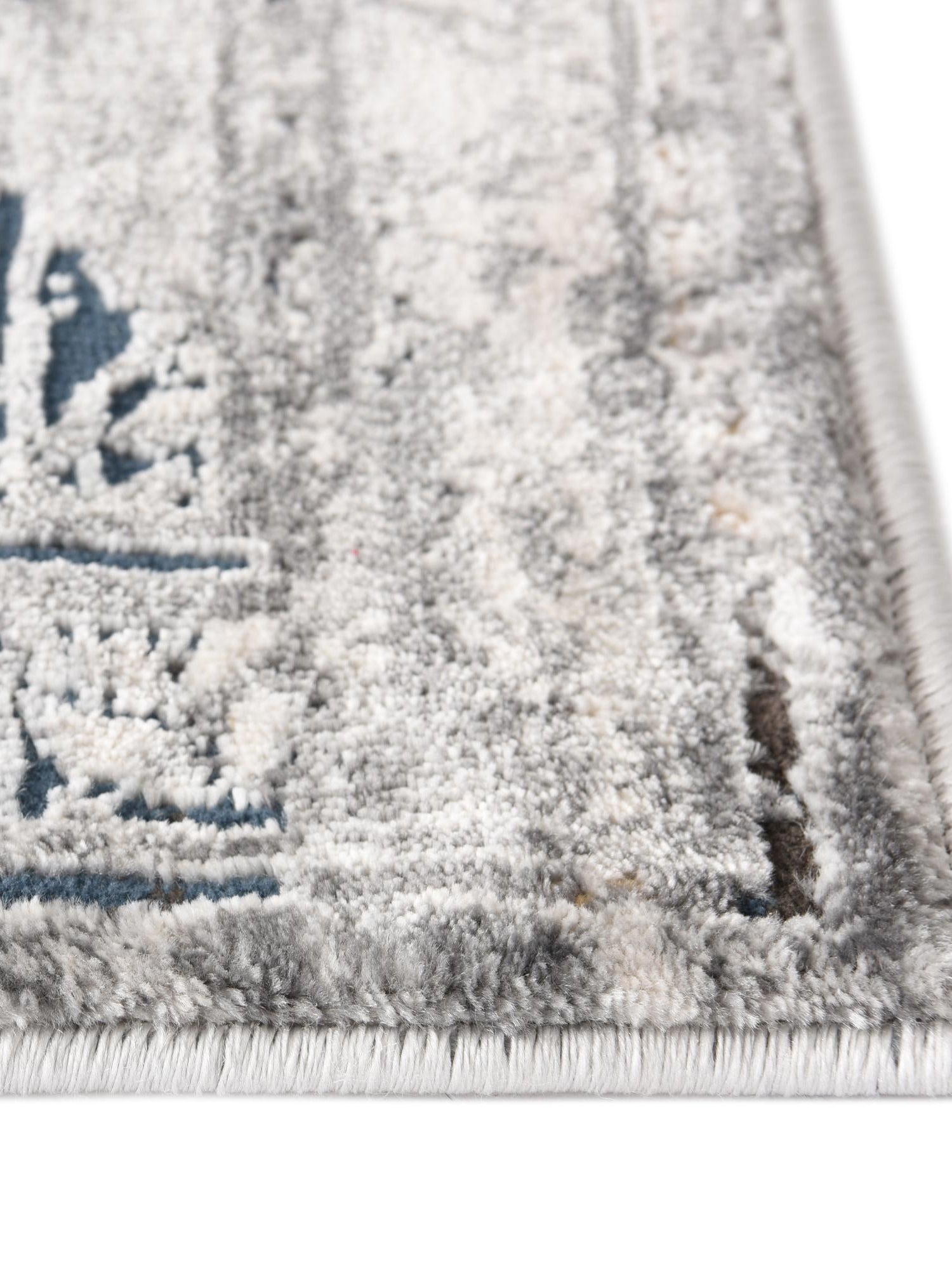 Multicolor 2' x 8' Finsbury Runner Area Rug 60% Polypropylene & 40% Polyester Contemporary Carpet for Living Rooms, Dining, Offices for Sale at Rug Engine