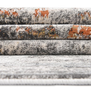 Multicolor 2' x 8' Finsbury Runner Area Rug 60% Polypropylene & 40% Polyester Contemporary Carpet for Living Rooms, Dining, Offices for Sale at Rug Engine