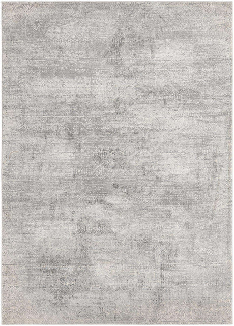 Gray 7' x 10' Finsbury Rectangle Area Rug 60% Polypropylene & 40% Polyester Contemporary Carpet for Living Rooms, Dining, Offices for Sale at Rug Engine