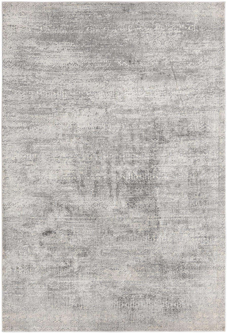 Gray 6' x 9' Finsbury Rectangle Area Rug 60% Polypropylene & 40% Polyester Contemporary Carpet for Living Rooms, Dining, Offices for Sale at Rug Engine