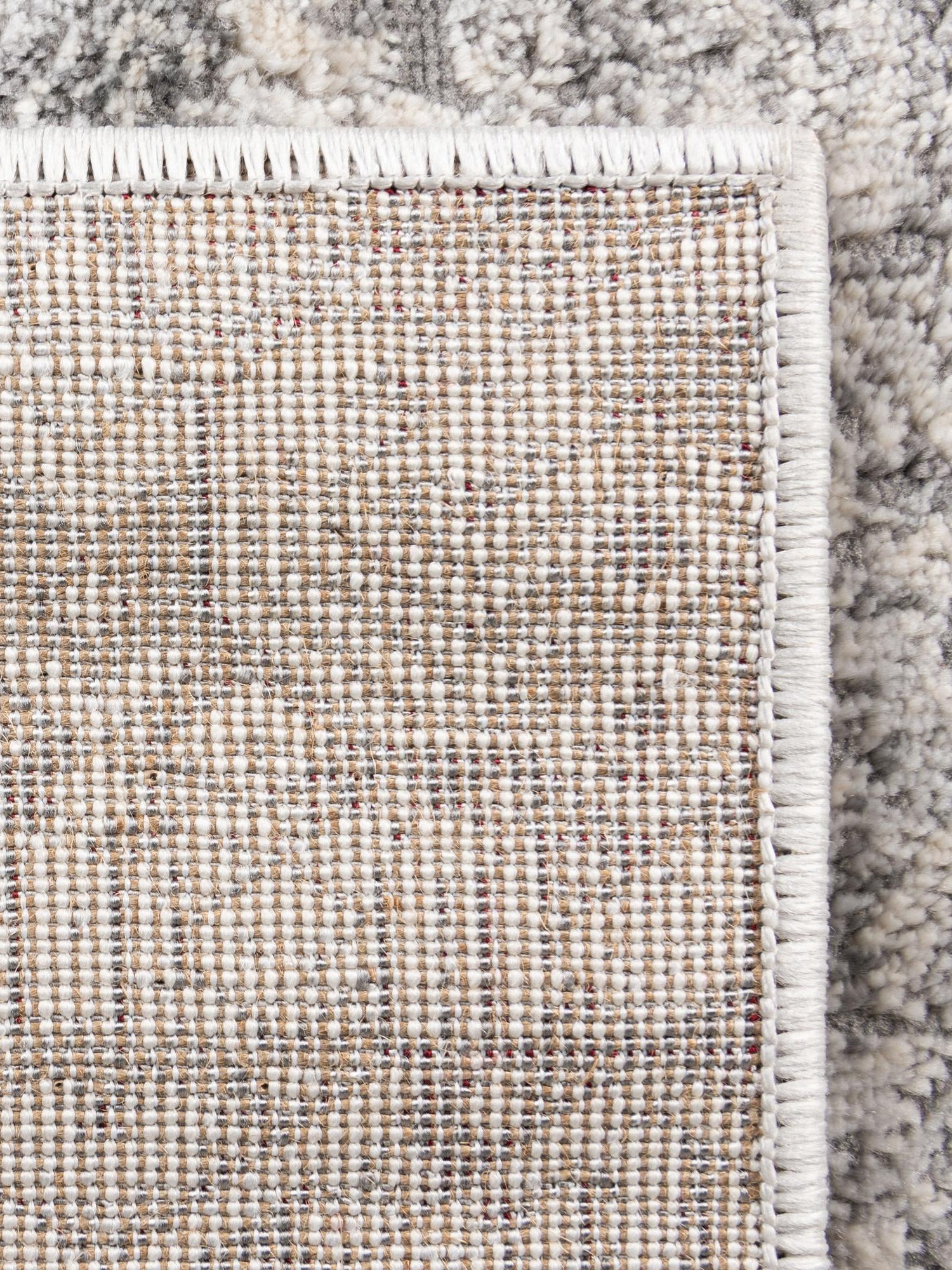 Gray 7' 10 x 10' Finsbury Rectangle Area Rug 60% Polypropylene & 40% Polyester Contemporary Carpet for Living Rooms, Dining, Offices for Sale at Rug Engine