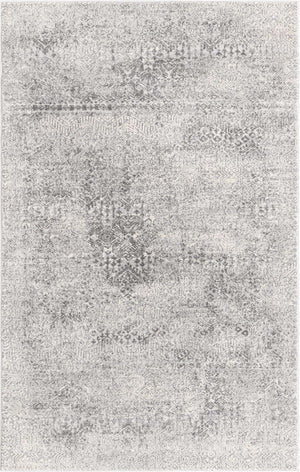 Gray 3' 3 x 5' 3 Finsbury Rectangle Area Rug 60% Polypropylene & 40% Polyester Contemporary Carpet for Living Rooms, Dining, Offices for Sale at Rug Engine