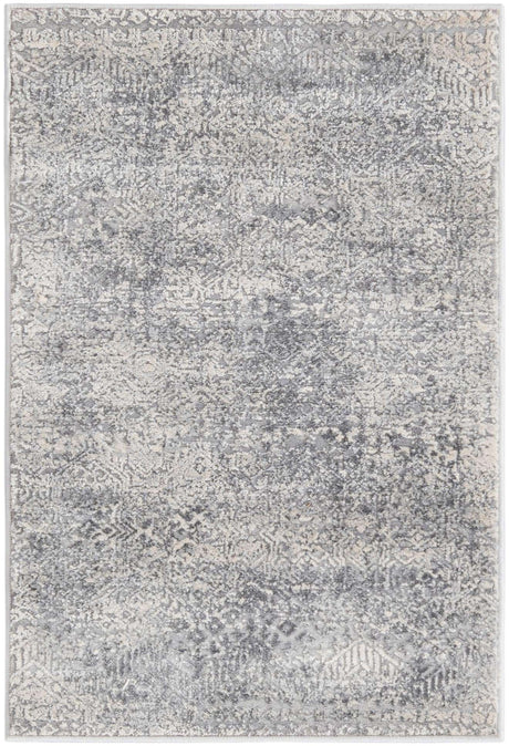 Gray 2' x 3' Finsbury Rectangle Area Rug 60% Polypropylene & 40% Polyester Contemporary Carpet for Living Rooms, Dining, Offices for Sale at Rug Engine