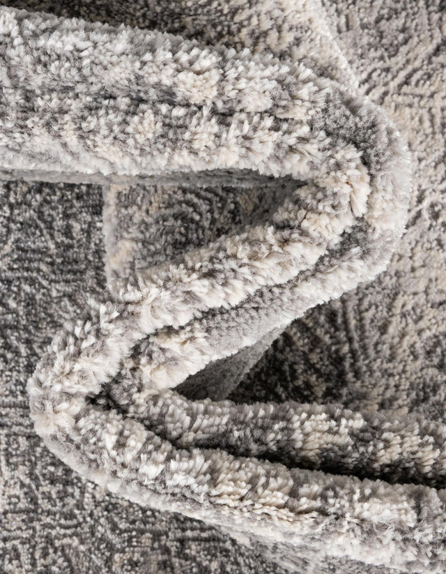 Gray 10' x 10' Finsbury Square Area Rug 60% Polypropylene & 40% Polyester Contemporary Carpet for Living Rooms, Dining, Offices for Sale at Rug Engine