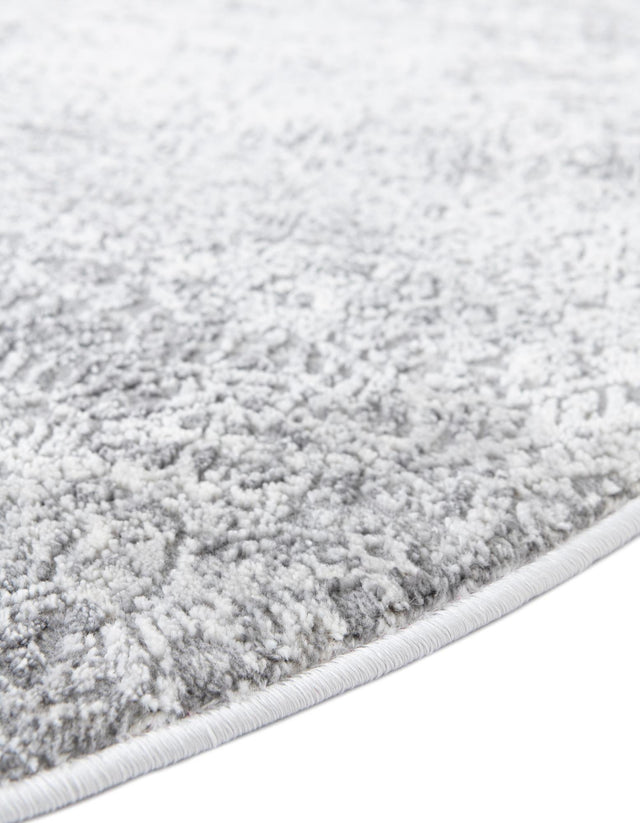 Gray 3' 3 x 5' 3 Finsbury Oval Area Rug 60% Polypropylene & 40% Polyester Contemporary Carpet for Living Rooms, Dining, Offices for Sale at Rug Engine