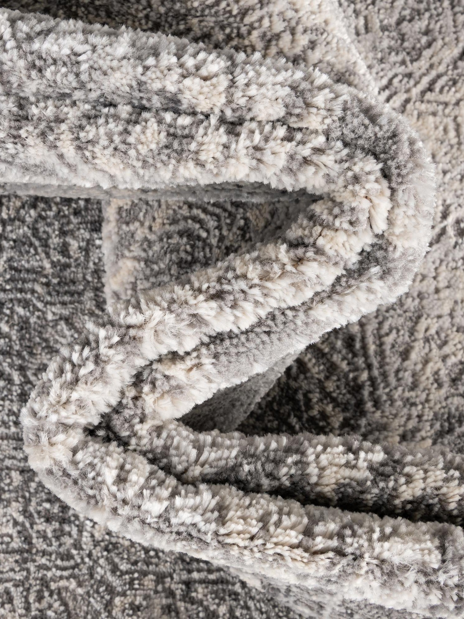 Gray 7' 10 x 10' Finsbury Oval Area Rug 60% Polypropylene & 40% Polyester Contemporary Carpet for Living Rooms, Dining, Offices for Sale at Rug Engine