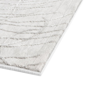 Yellow Gray 2' 7 x 12' Finsbury Runner Area Rug 60% Polypropylene & 40% Polyester Contemporary Carpet for Living Rooms, Dining, Offices for Sale at Rug Engine
