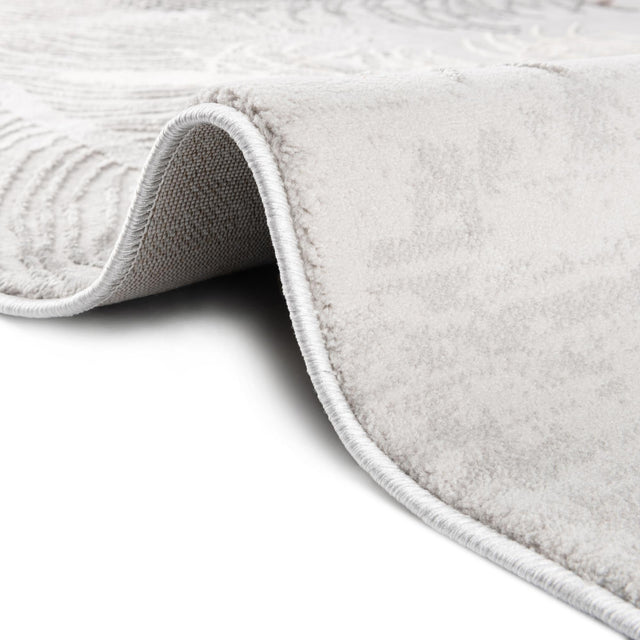 Gray 2' x 3' Finsbury Rectangle Area Rug 60% Polypropylene & 40% Polyester Contemporary Carpet for Living Rooms, Dining, Offices for Sale at Rug Engine