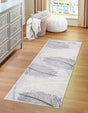 Gray 2' x 9' 10 Finsbury Runner Area Rug 60% Polypropylene & 40% Polyester Contemporary Carpet for Living Rooms, Dining, Offices for Sale at Rug Engine