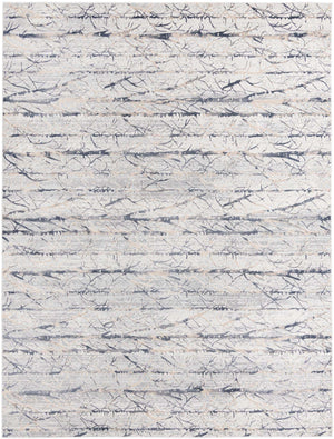 Gray 9' x 12' Finsbury Rectangle Area Rug 60% Polypropylene & 40% Polyester Contemporary Carpet for Living Rooms, Dining, Offices for Sale at Rug Engine
