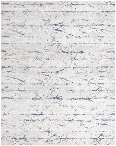 Gray 7' 10 x 10' Finsbury Rectangle Area Rug 60% Polypropylene & 40% Polyester Contemporary Carpet for Living Rooms, Dining, Offices for Sale at Rug Engine