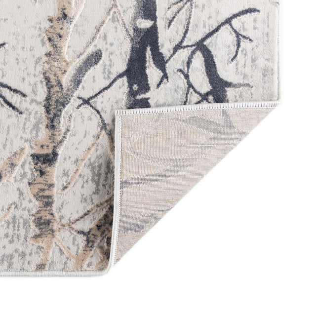 Gray 2' x 3' Finsbury Rectangle Area Rug 60% Polypropylene & 40% Polyester Contemporary Carpet for Living Rooms, Dining, Offices for Sale at Rug Engine