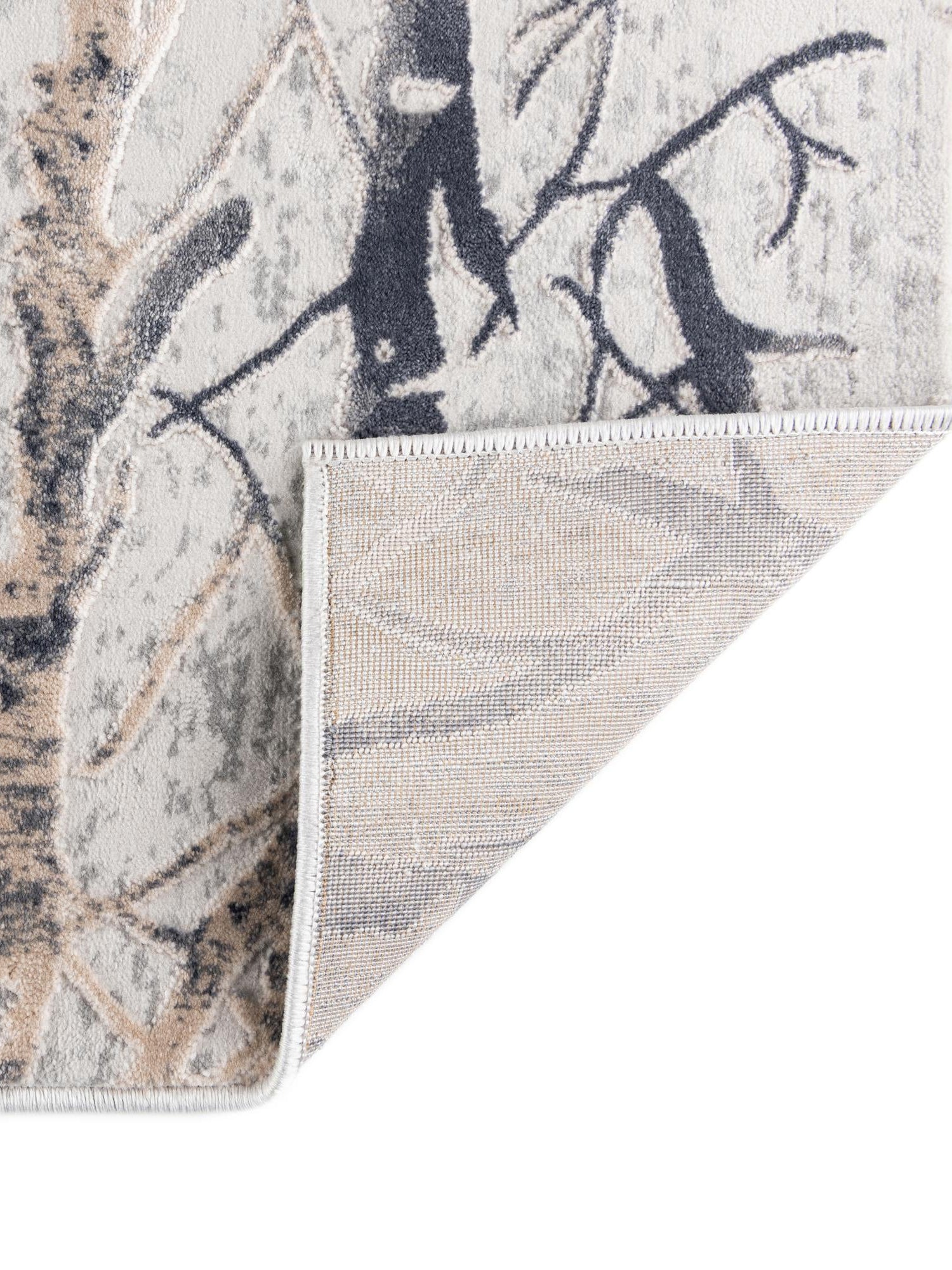 Gray 9' x 12' Finsbury Rectangle Area Rug 60% Polypropylene & 40% Polyester Contemporary Carpet for Living Rooms, Dining, Offices for Sale at Rug Engine
