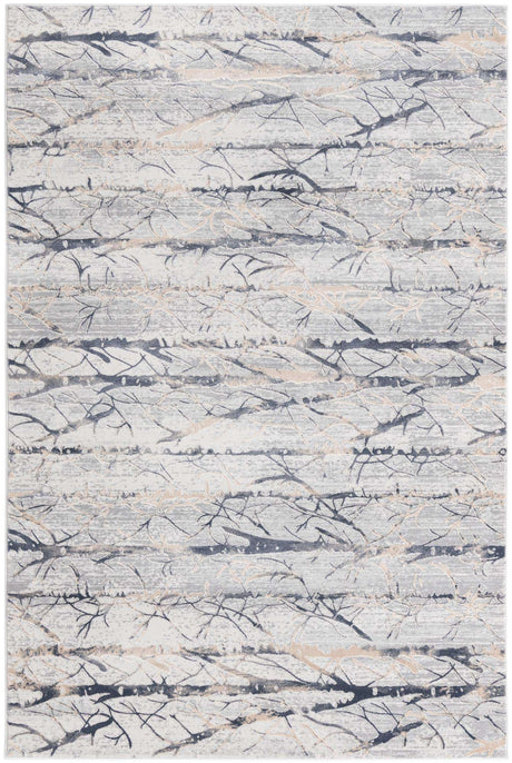 Gray 5' 3 x 8' Finsbury Rectangle Area Rug 60% Polypropylene & 40% Polyester Contemporary Carpet for Living Rooms, Dining, Offices for Sale at Rug Engine