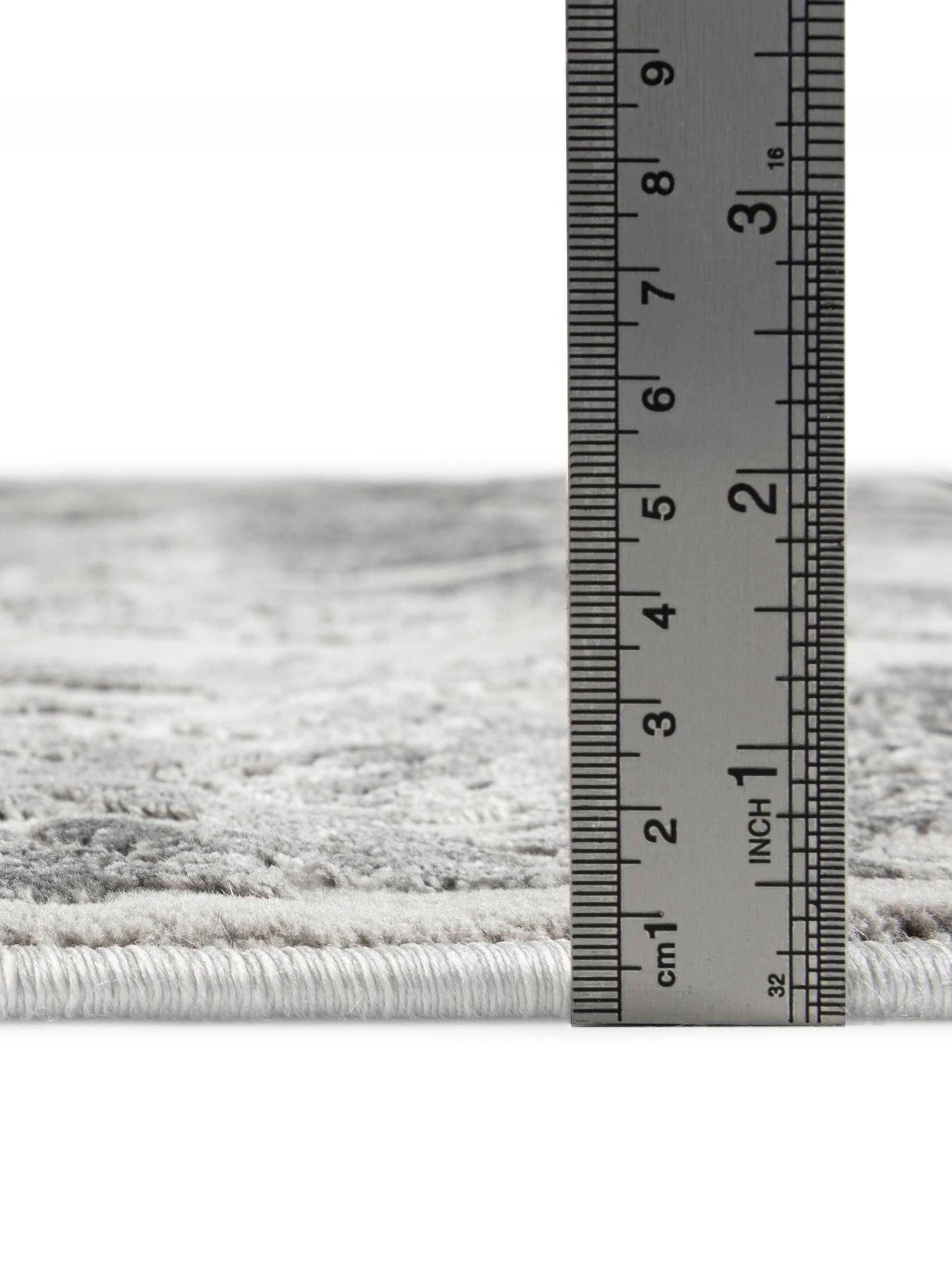 Gray 2' x 9' 10 Finsbury Runner Area Rug 60% Polypropylene & 40% Polyester Contemporary Carpet for Living Rooms, Dining, Offices for Sale at Rug Engine