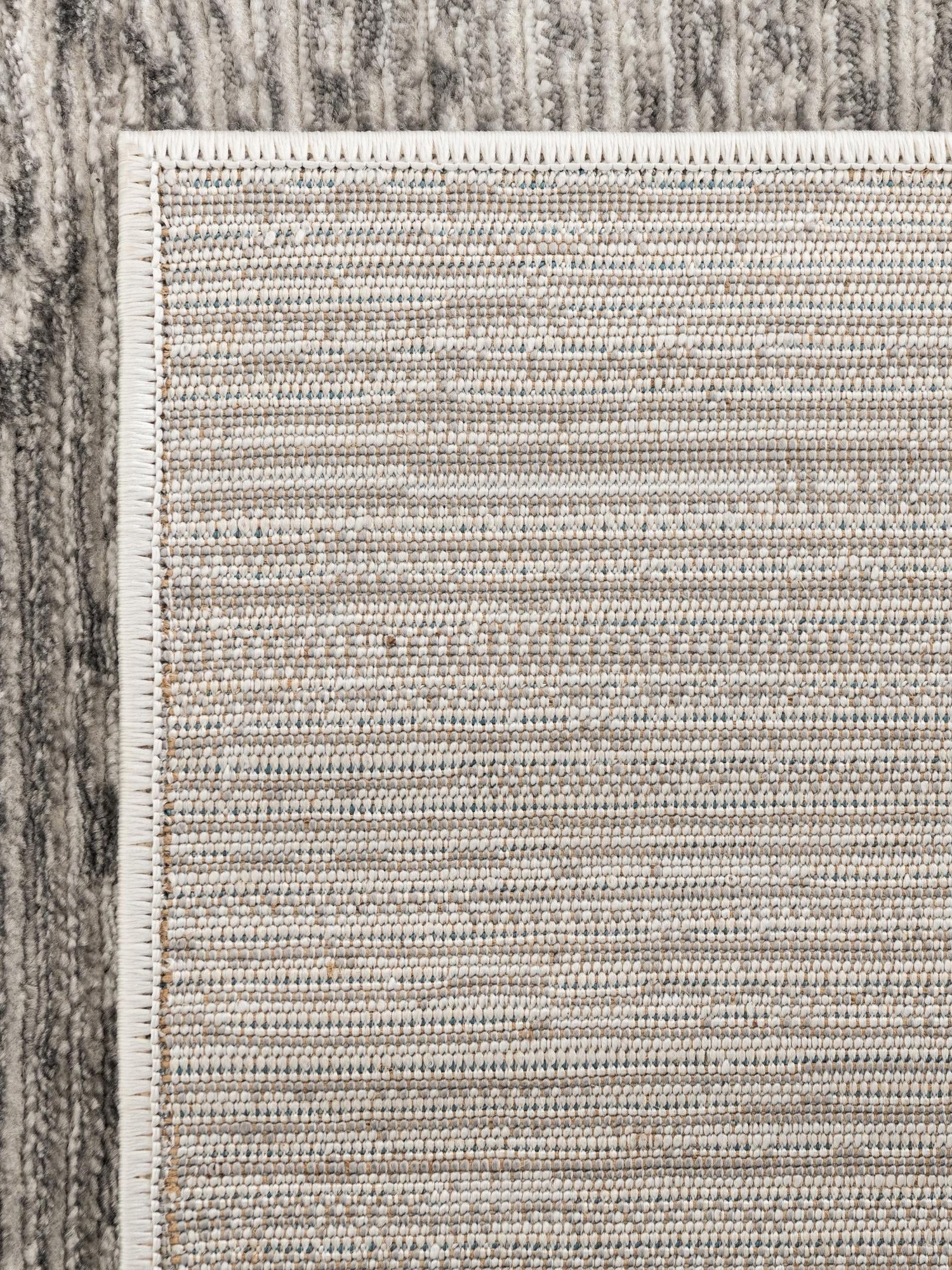 Gray 2' x 8' Finsbury Runner Area Rug 60% Polypropylene & 40% Polyester Contemporary Carpet for Living Rooms, Dining, Offices for Sale at Rug Engine