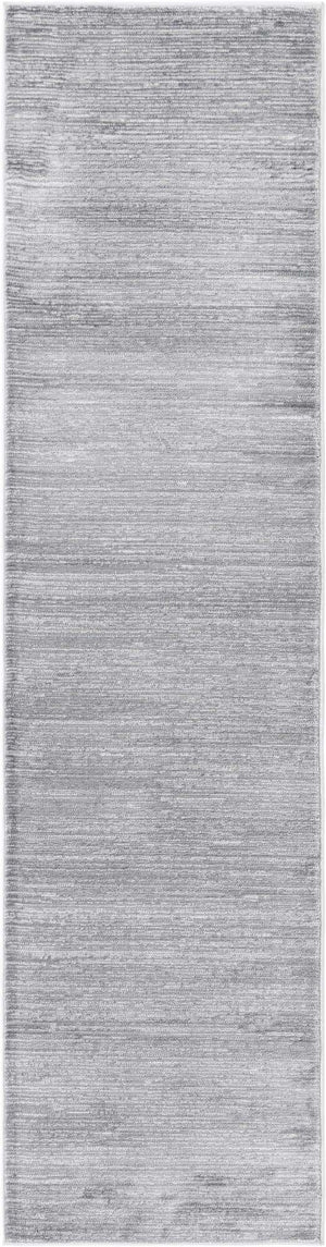 Gray 2' x 8' Finsbury Runner Area Rug 60% Polypropylene & 40% Polyester Contemporary Carpet for Living Rooms, Dining, Offices for Sale at Rug Engine