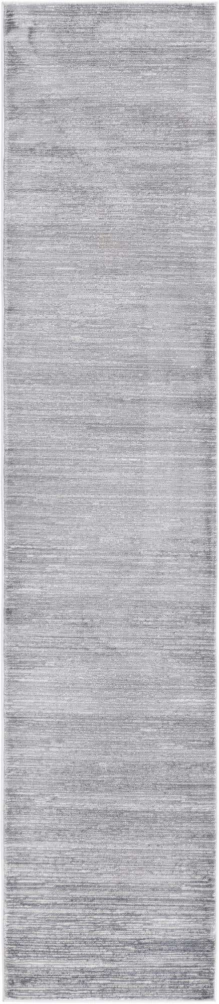 Gray 2' x 9' 10 Finsbury Runner Area Rug 60% Polypropylene & 40% Polyester Contemporary Carpet for Living Rooms, Dining, Offices for Sale at Rug Engine