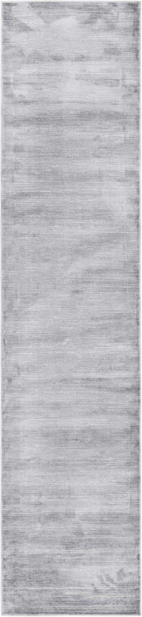 Gray 2' 7 x 12' Finsbury Runner Area Rug 60% Polypropylene & 40% Polyester Contemporary Carpet for Living Rooms, Dining, Offices for Sale at Rug Engine