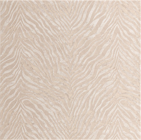 Ivory Beige 7' 10 x 7' 10 Finsbury Square Area Rug 60% Polypropylene & 40% Polyester Contemporary Carpet for Living Rooms, Dining, Offices for Sale at Rug Engine