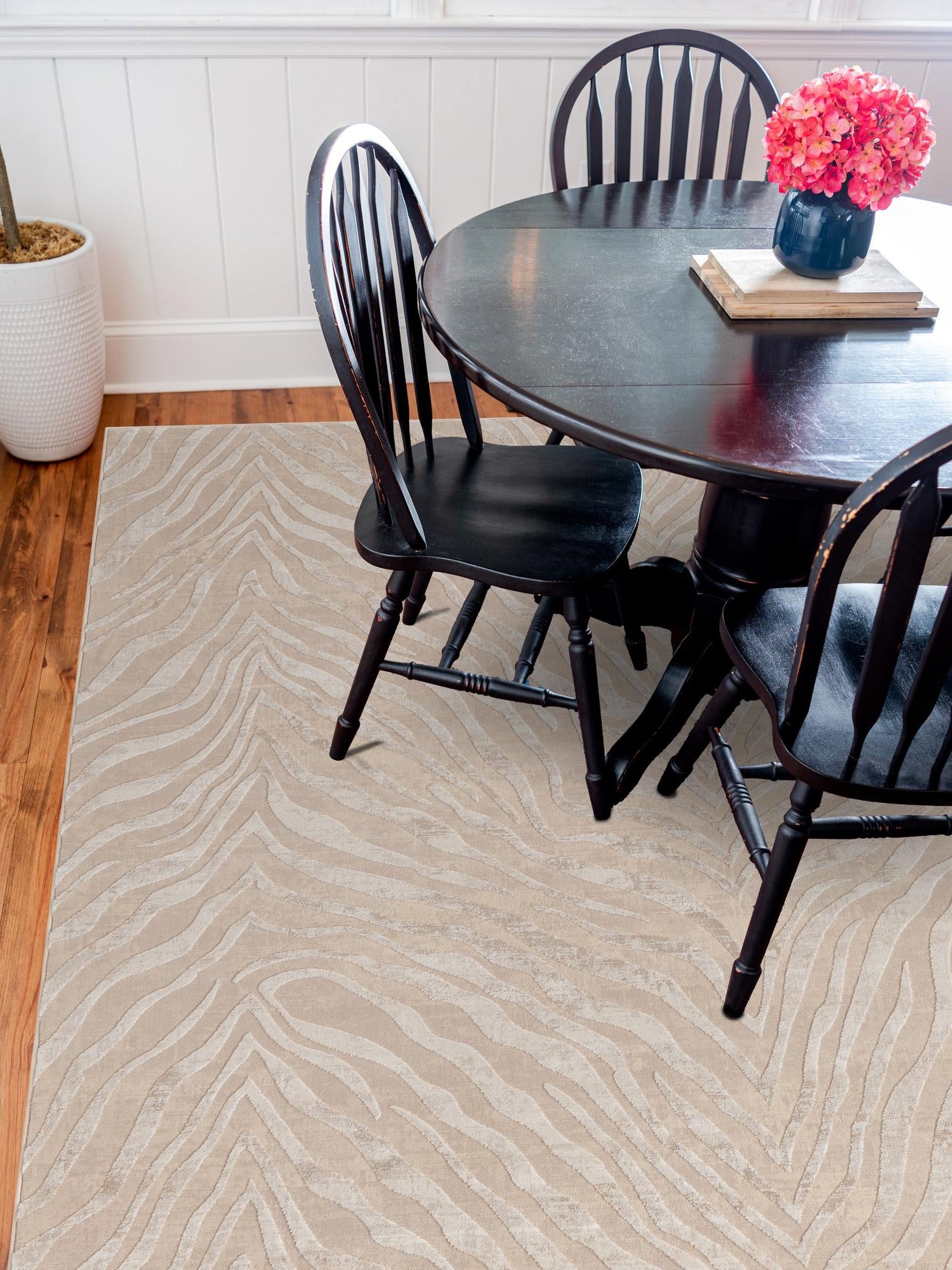 Ivory Beige 10' x 10' Finsbury Square Area Rug 60% Polypropylene & 40% Polyester Contemporary Carpet for Living Rooms, Dining, Offices for Sale at Rug Engine