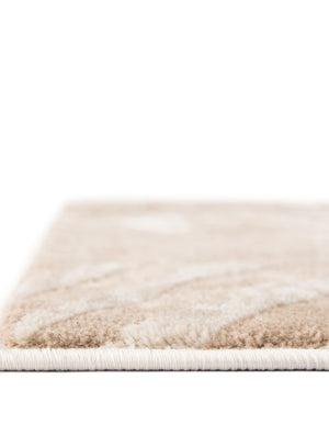 Ivory Beige 7' 10 x 7' 10 Finsbury Square Area Rug 60% Polypropylene & 40% Polyester Contemporary Carpet for Living Rooms, Dining, Offices for Sale at Rug Engine