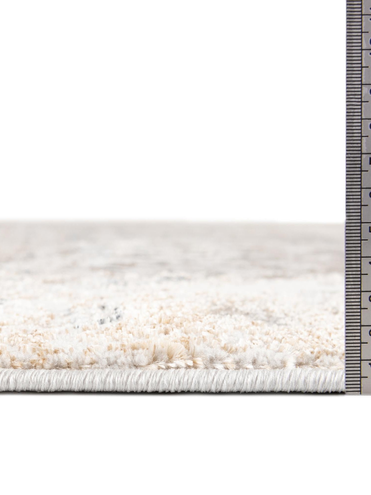 Ivory 7' 10 x 7' 10 Highbury Octagon Area Rug 60% Polypropylene & 40% Polyester With Jute Backing Vintage Distressed Traditional Carpet for Sale at Rug Engine