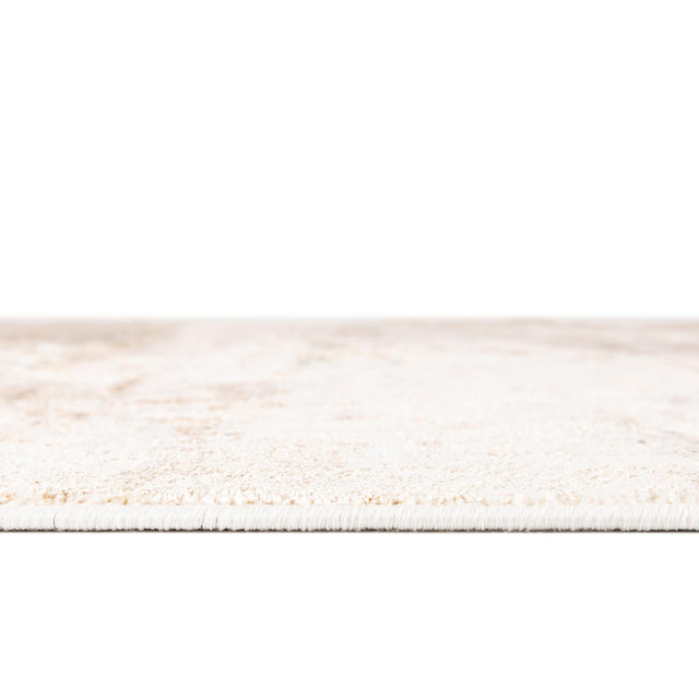 Cream 7' 10 x 7' 10 Highbury Octagon Area Rug 60% Polypropylene & 40% Polyester With Jute Backing Vintage Distressed Traditional Carpet for Sale at Rug Engine