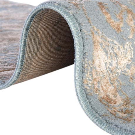Teal 7' 10 x 7' 10 Highbury Square Area Rug 60% Polypropylene & 40% Polyester With Jute Backing Vintage Distressed Traditional Carpet for Sale at Rug Engine