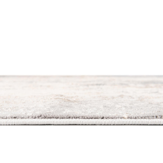 Ivory Gray 5' 3 x 8' Highbury Oval Area Rug 60% Polypropylene & 40% Polyester With Jute Backing Vintage Distressed Traditional Carpet for Sale at Rug Engine